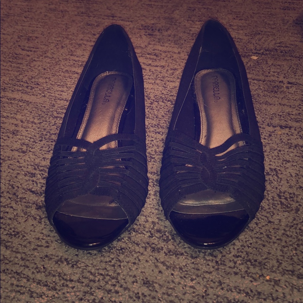 Black heels